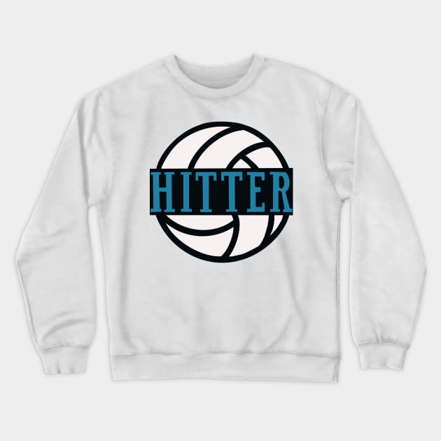 Volleyball Crewneck Sweatshirt by RayRaysX2